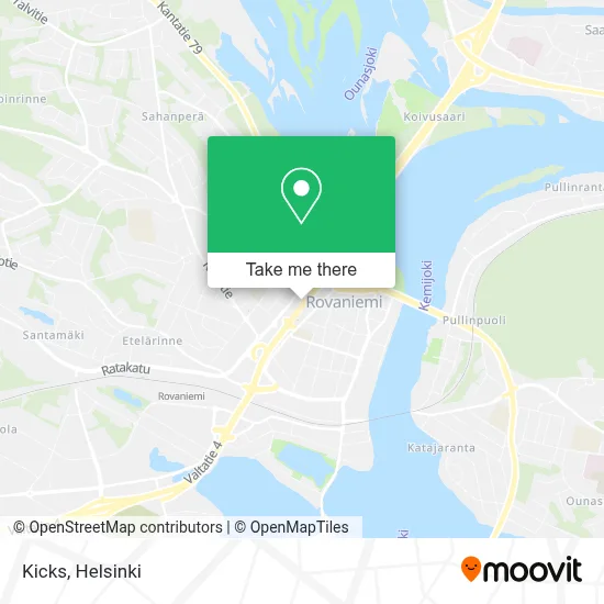 Kicks map