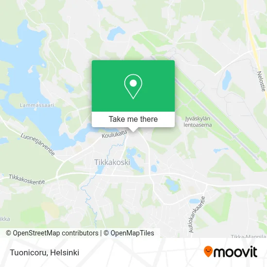 Tuonicoru map