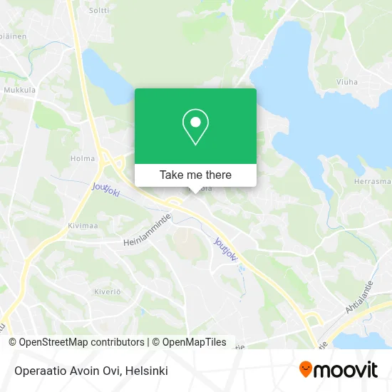 Operaatio Avoin Ovi map