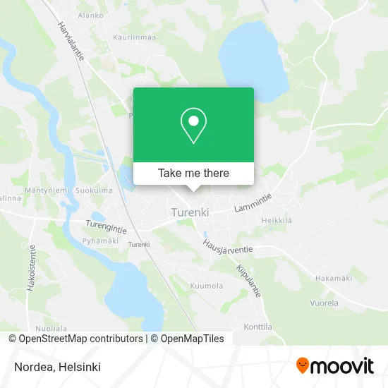 Nordea map