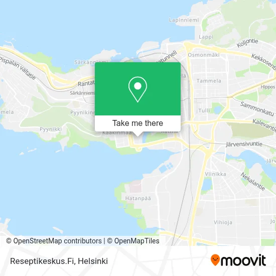 Reseptikeskus.Fi map