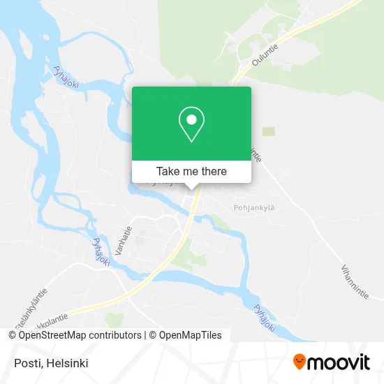 Posti map