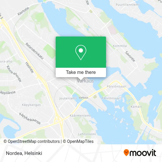 Nordea map