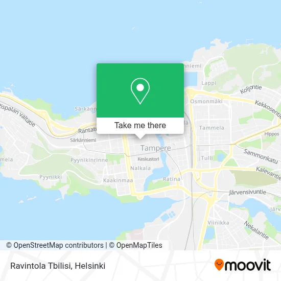 Ravintola Tbilisi map