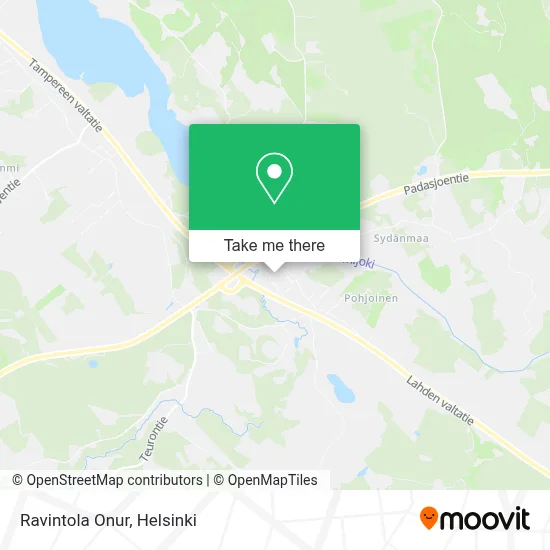 Ravintola Onur map