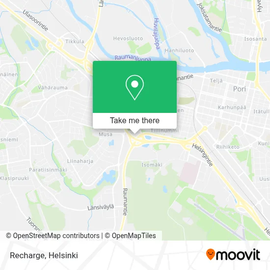Recharge map