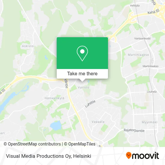 Visual Media Productions Oy map