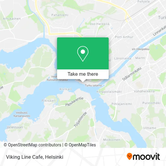 Viking Line Cafe map