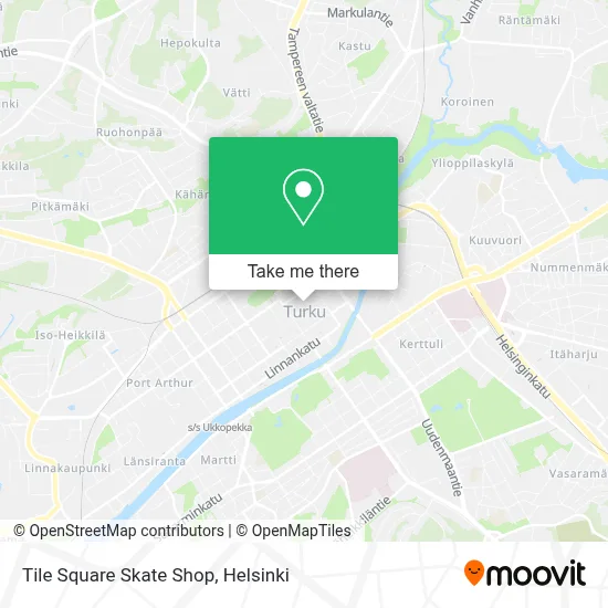 Tile Square Skate Shop map