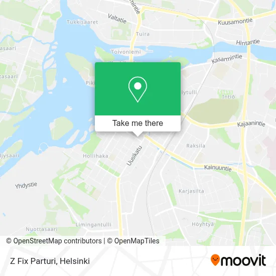 Z Fix Parturi map