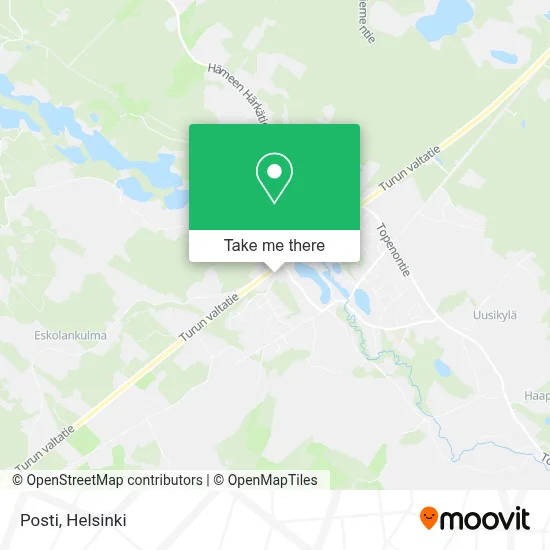 Posti map