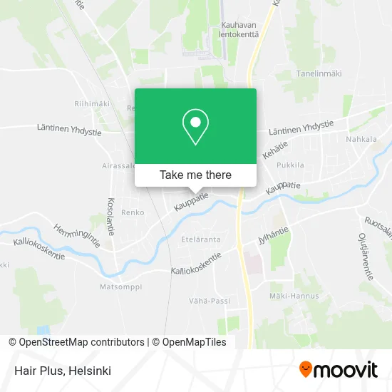 Hair Plus map