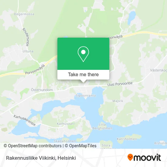 Rakennusliike Viikinki map