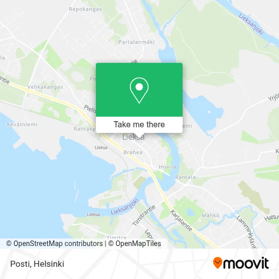 Posti map