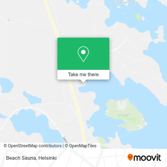 Beach Sauna map