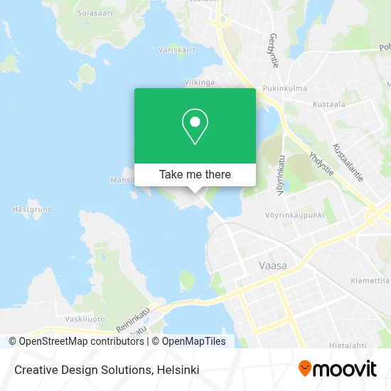 Creative Design Solutions map