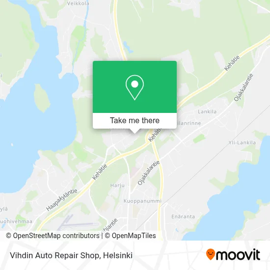 Vihdin Auto Repair Shop map