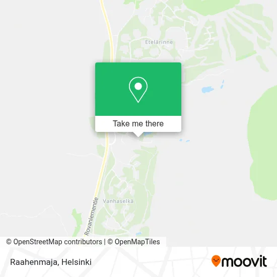 Raahenmaja map