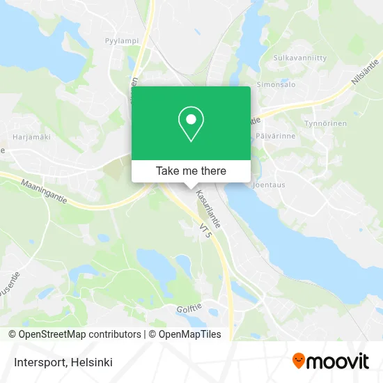 Intersport map