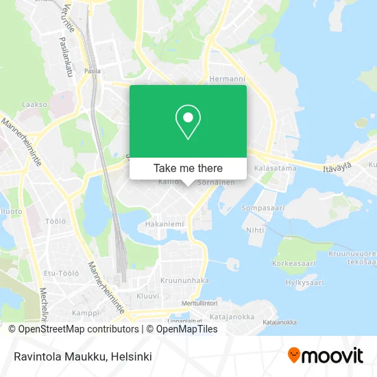 Ravintola Maukku map
