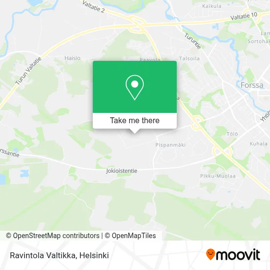 Ravintola Valtikka map