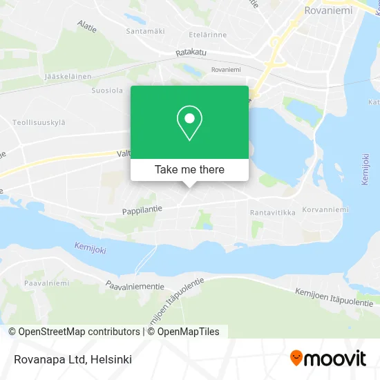 Rovanapa Ltd map