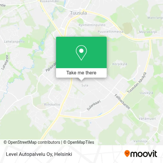 Level Autopalvelu Oy map