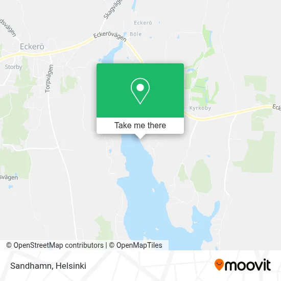 Sandhamn map