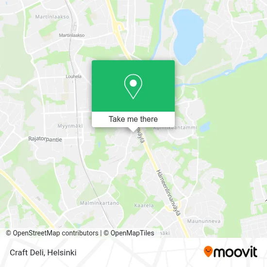 Craft Deli map