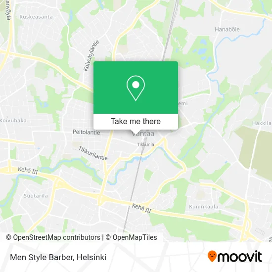 Men Style Barber map