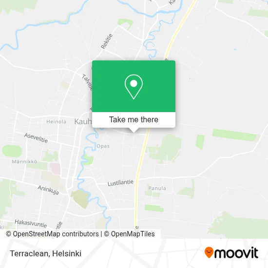 Terraclean map