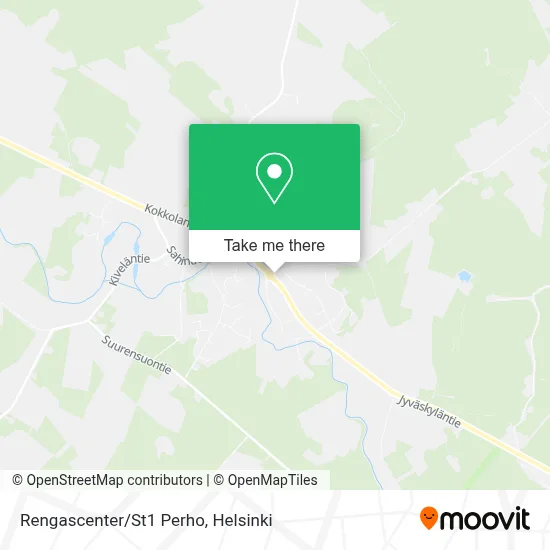 Rengascenter/St1 Perho map