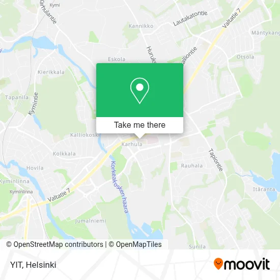YIT map