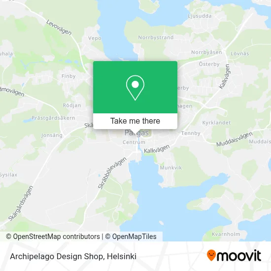 Archipelago Design Shop map