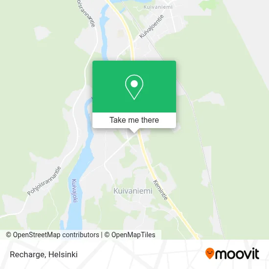Recharge map