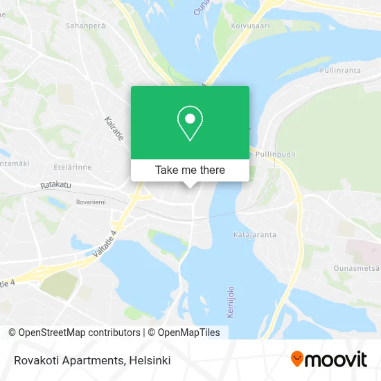 Rovakoti Apartments map