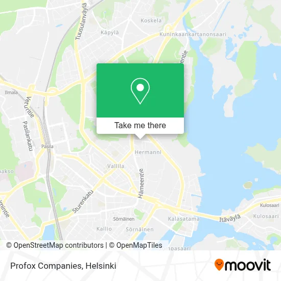 Profox Companies map