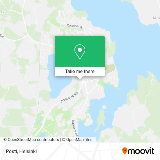 Posti map