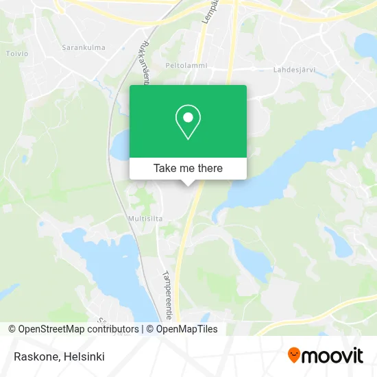Raskone map