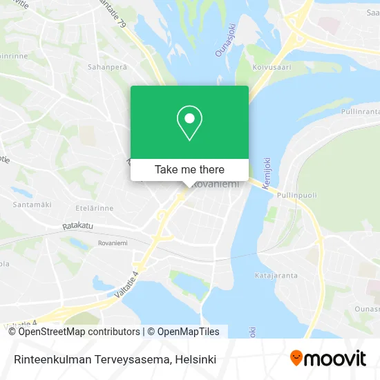 Rinteenkulman Terveysasema map