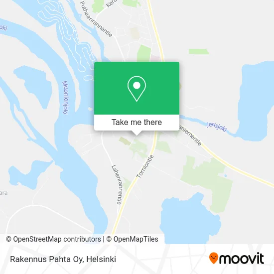 Rakennus Pahta Oy map