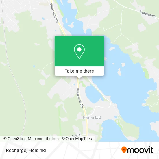 Recharge map