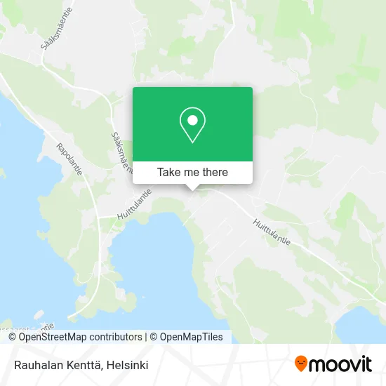 Rauhalan Kenttä map