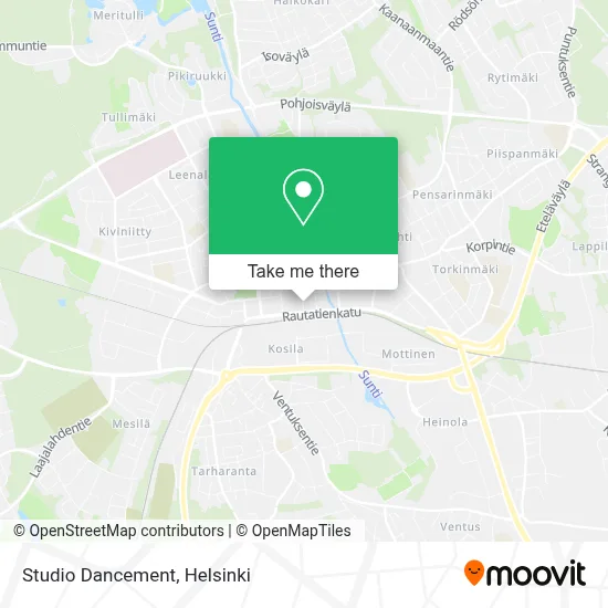 Studio Dancement map
