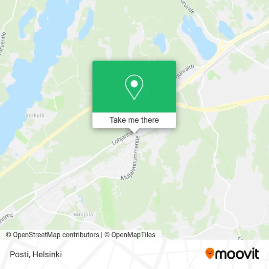 Posti map