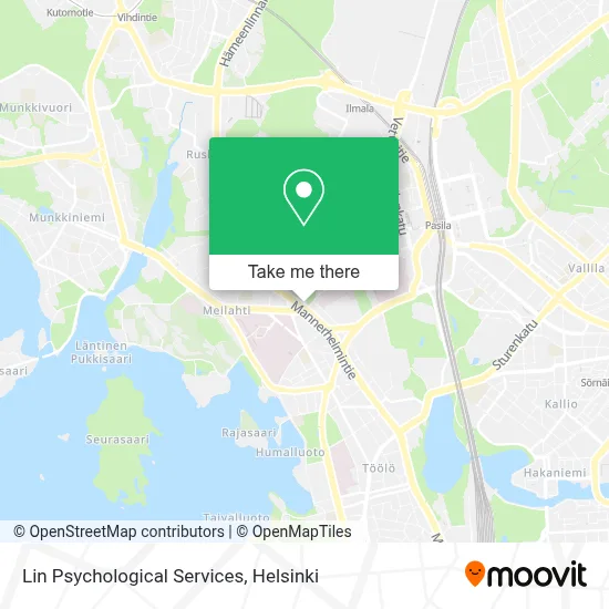 Lin Psychological Services map