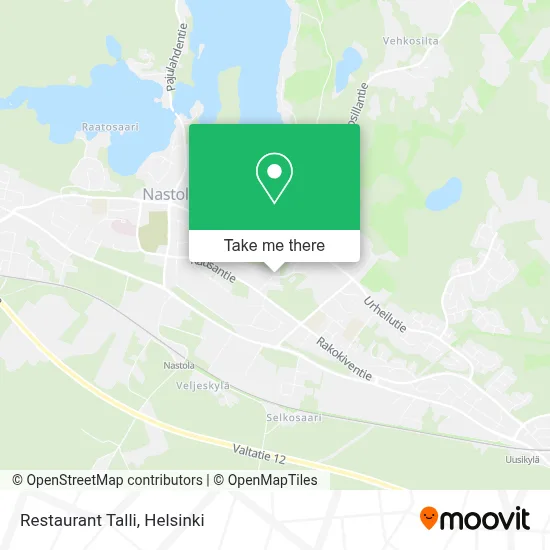 Restaurant Talli map