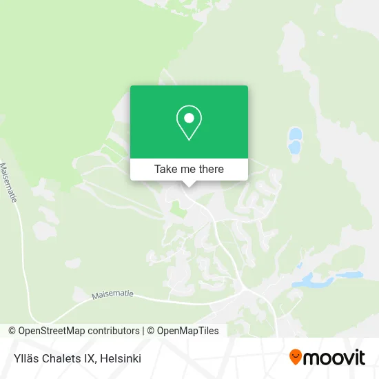 Ylläs Chalets IX map