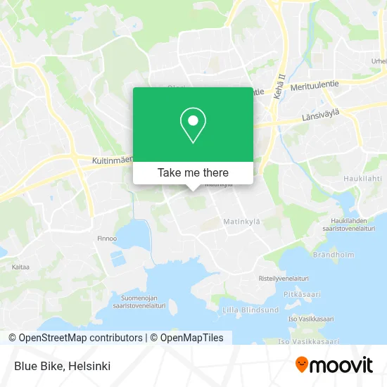 Blue Bike map