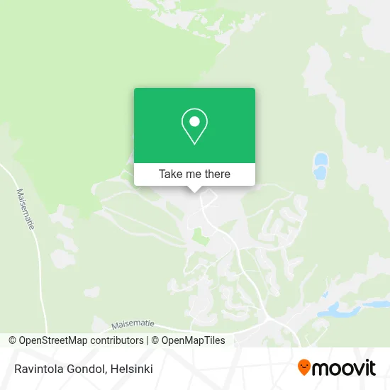 Ravintola Gondol map